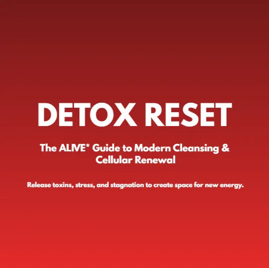 modern detox guide introduction preview for ALIVE* DETOX RESET