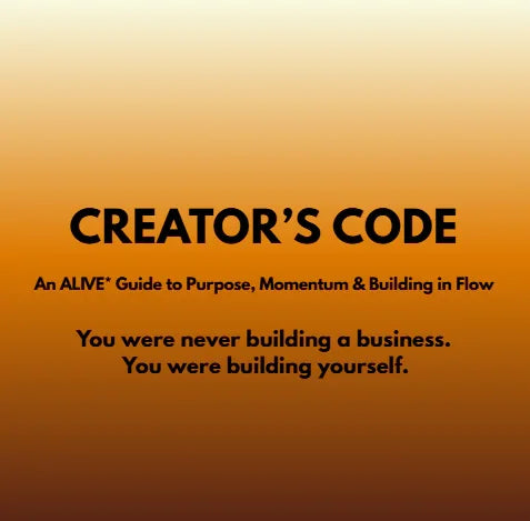 creative flow guide introduction preview for ALIVE* CREATOR’S CODE