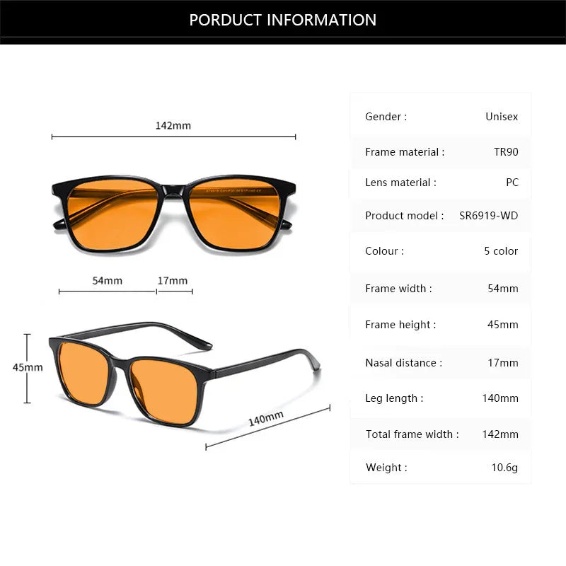 blue light glasses clear focus natural protection