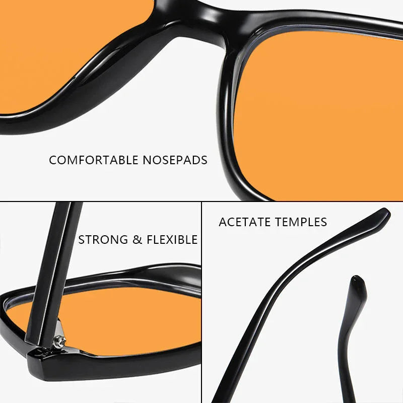 blue light glasses clear focus natural protection