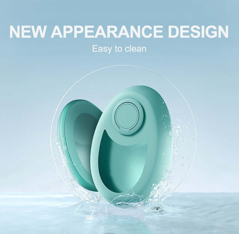 Painless hair removal tool with nano-glass exfoliating surface