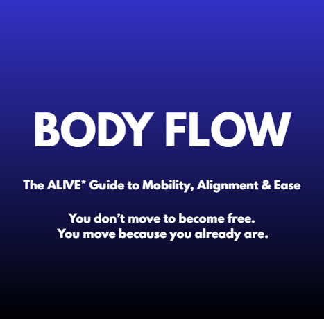 Mobility guide teaching mindful movement, posture alignment, and fascia release for balance and flow