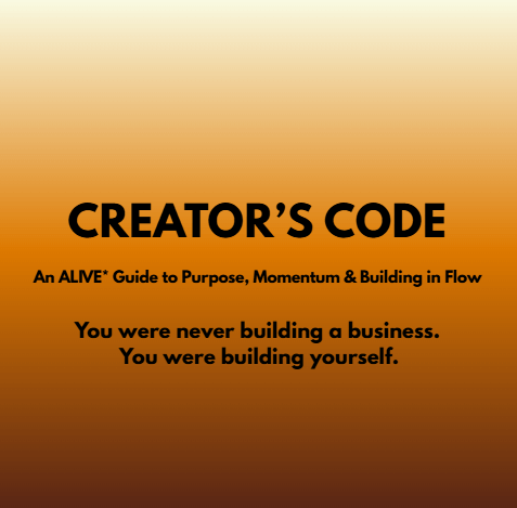 Creative flow guide teaching alignment, focus, and rhythm for sustainable creativity and mindful productivity
