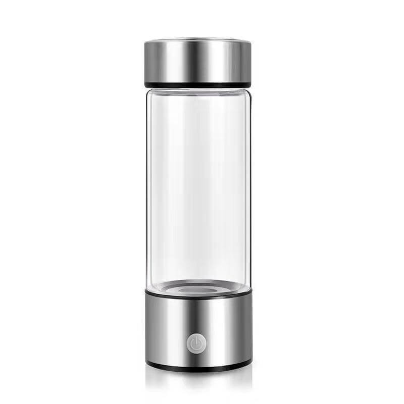Hydrogen water bottle generating hydrogen-rich water for clean energy