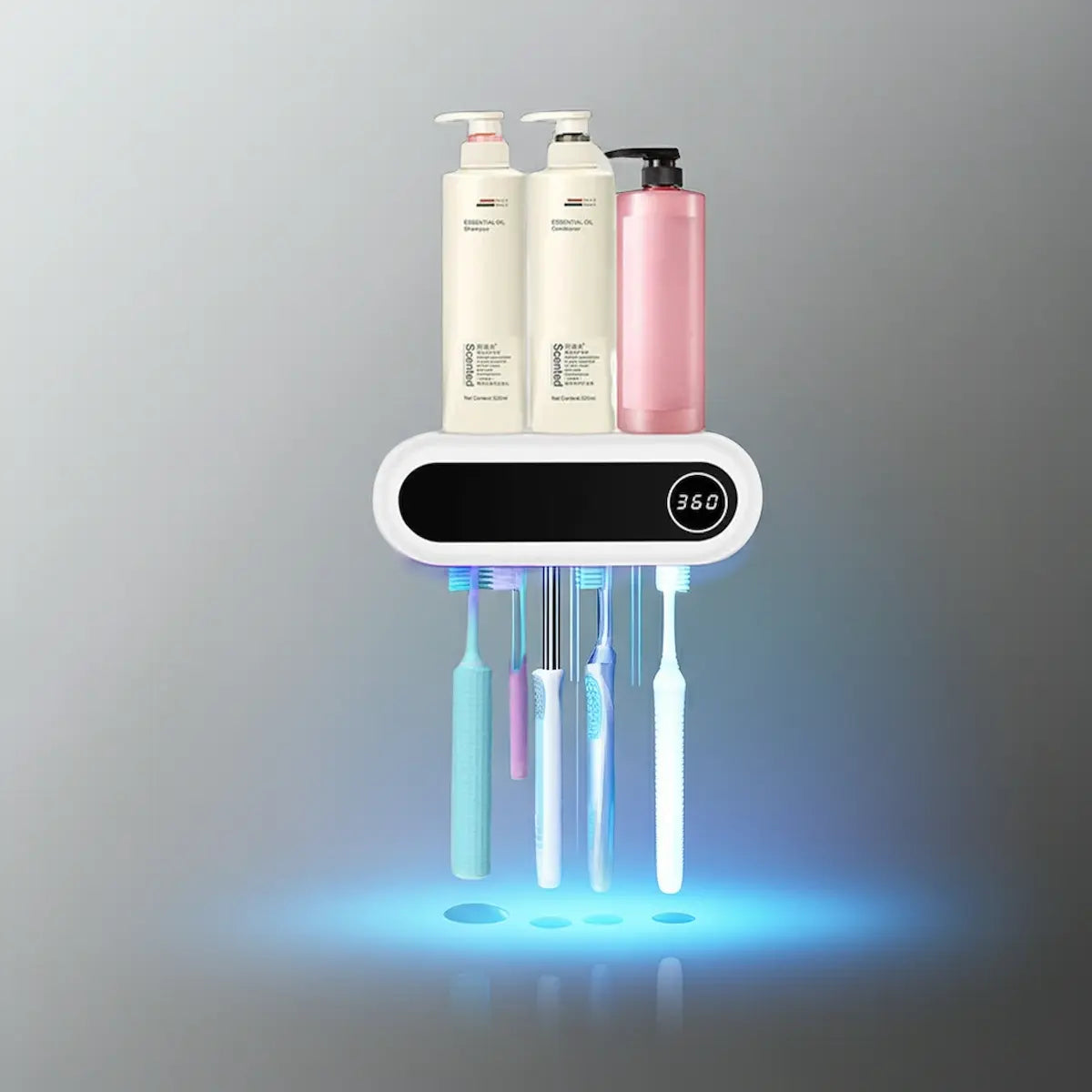 UV Toothbrush Sanitizer – Wall-Mounted Smart Hygiene