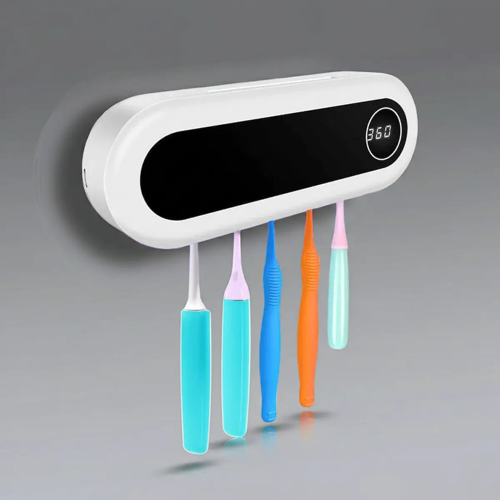 UV Toothbrush Sanitizer – Wall-Mounted Smart Hygiene
